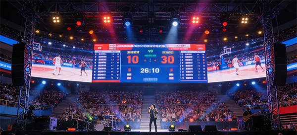 rental led display application with high refresh