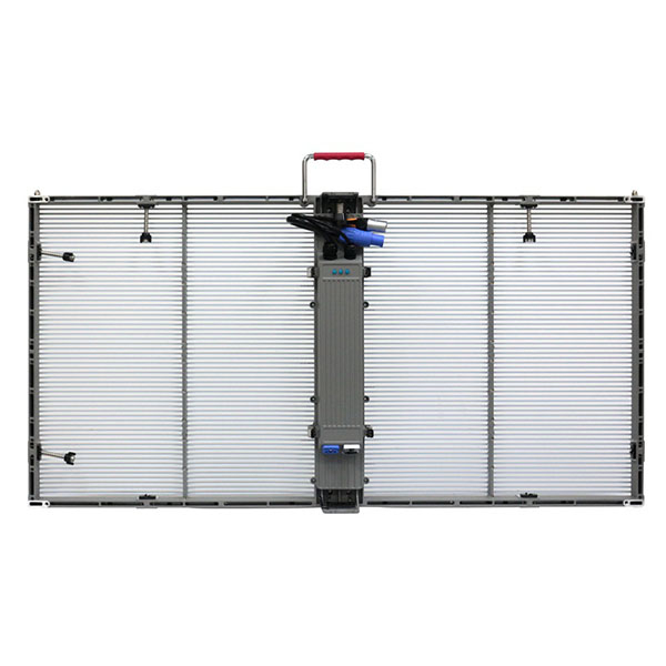 Outdoor Transparent LED Display, high light transmittance and IP67 waterproof for outdoor glass facade installations