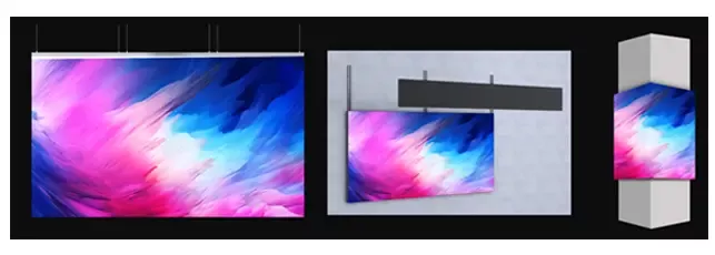 indoor fixed led display Flexible Installation to Fit Any Architectural Vision 