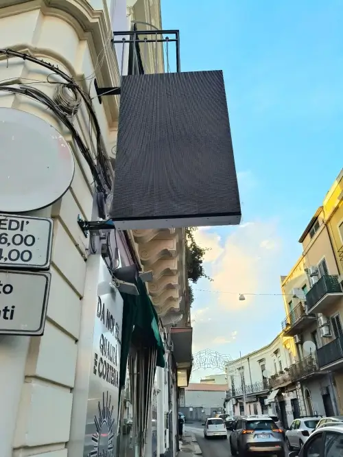 Project: 1m X 3m Double-Sided Outdoor P3.91 LED Display in Europe