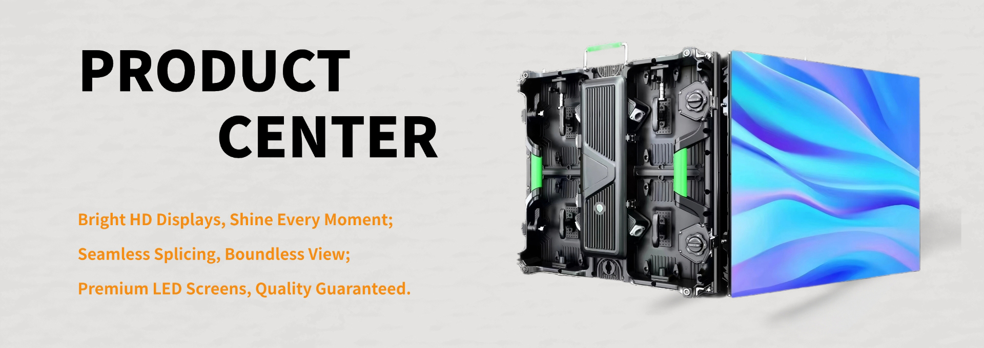 yuanlv led display with bright hd display and seamless splicing 