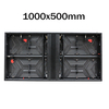 Front and Rear Maintenance Outdoor Fixed led display cabinet size 1000x500mm
