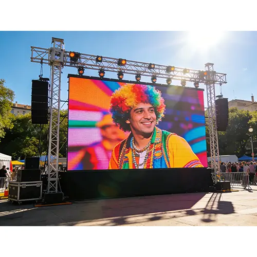 rental led display High Brightness and HD Visuals