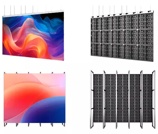 front maintenance flexible hardware system