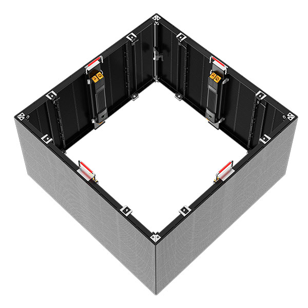 Outdoor Transparent LED Video Wall, seamless splicing and high refresh rate for outdoor plaza and street-side advertising