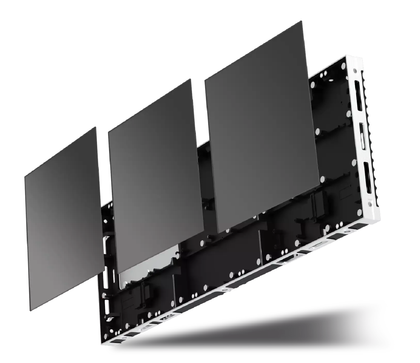 indoor fixed led display front maintenance Support pre installation and maintenance, with zero space constraints.