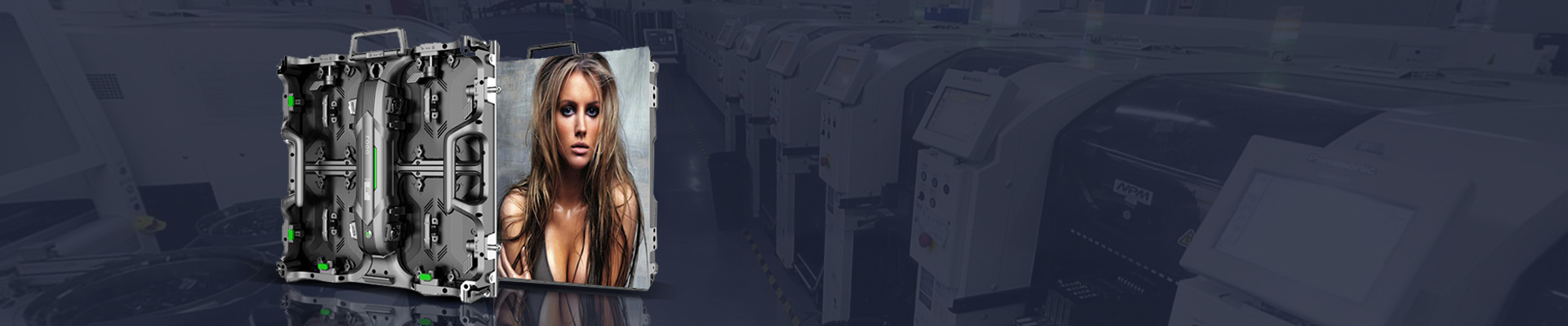 yuanlv led curved support Adjustable angle locks for concave or convex setups 