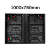 Front and Rear Maintenance Outdoor Fixed led display cabinet size 1000x750mm