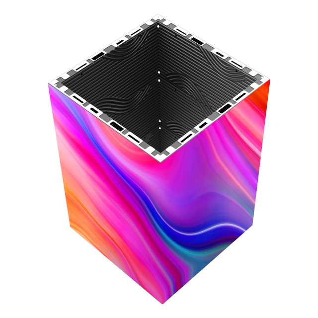 High-brightness indoor fixed LED screen, seamless splicing for shopping malls, lobbies and commercial advertising