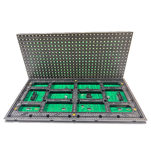 LED Display Module Kit with Front Lamp Panel and Back PCB Circuit Board Housing