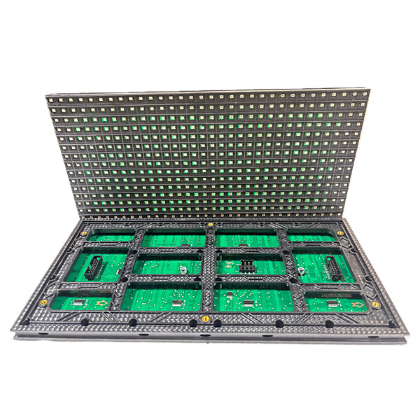 LED Display Module Kit with Front Lamp Panel and Back PCB Circuit Board Housing