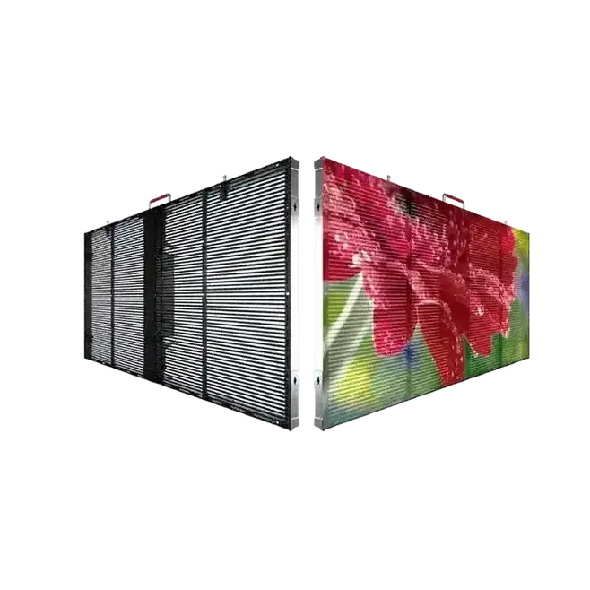  <h3 style="text-align: center;"><span style="font-weight:600;"><span style="font-size:21px;"><strong>500*1000mm Outdoor Led Transparent Display</strong></span></span></h3> 
