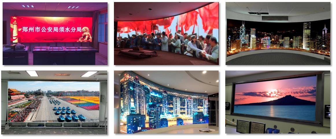 pixel pitch LED display application